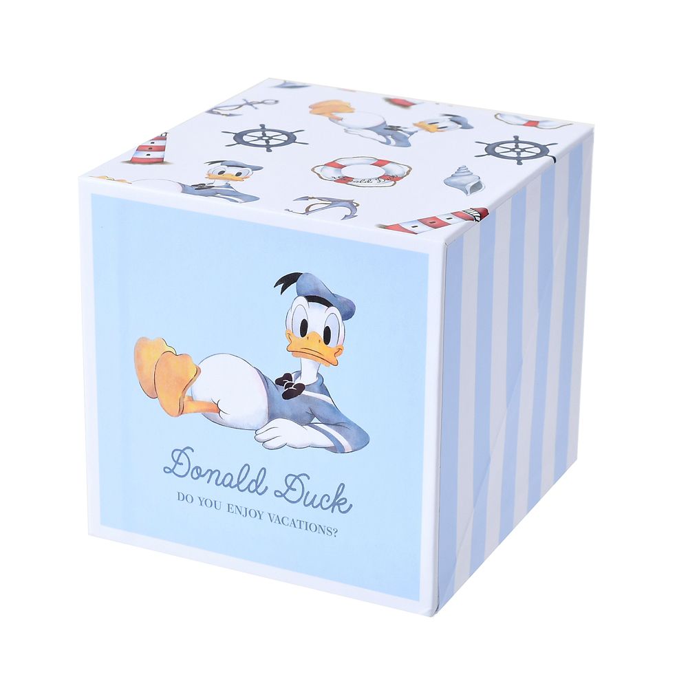 ドナルド 付箋・メモ帳 ペンスタンド付き Summer
