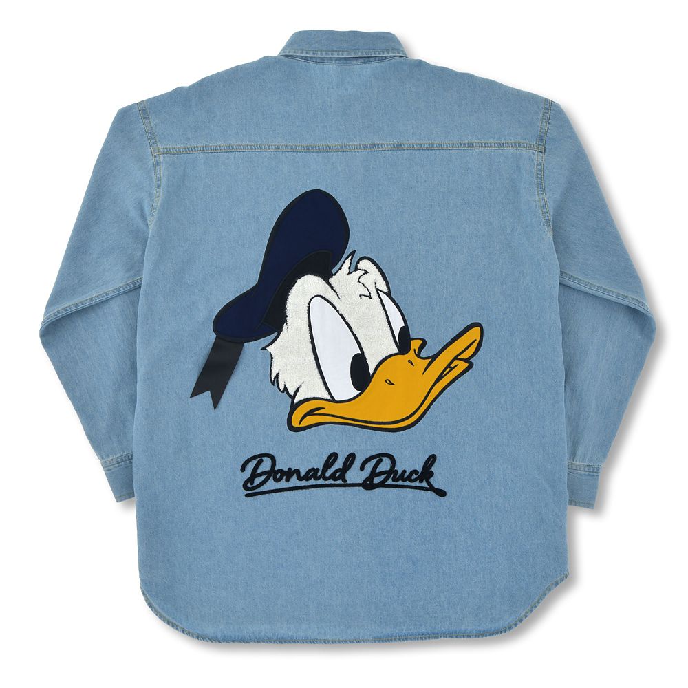 ドナルド 長袖シャツ デニム ブルー DONALD FASHION 2026