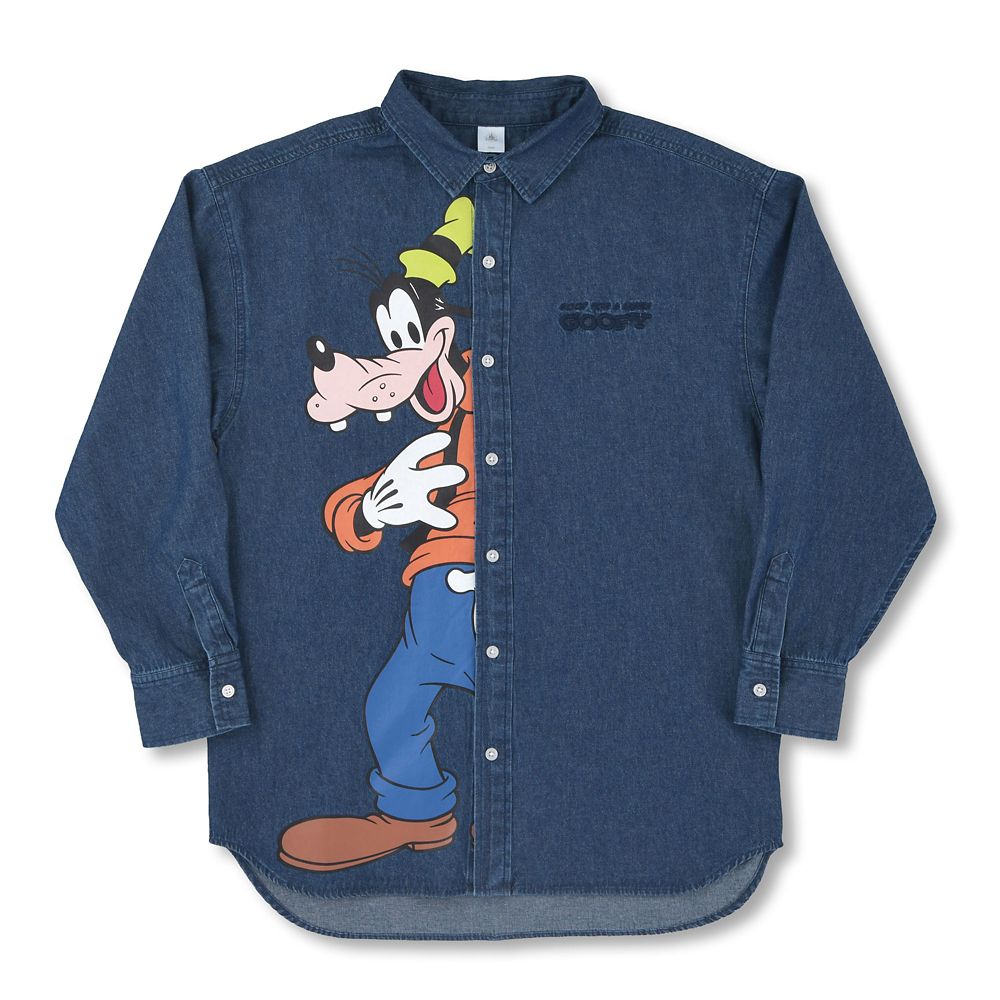 グーフィー 長袖シャツ デニム ブルー GOOFY FASHION 2026