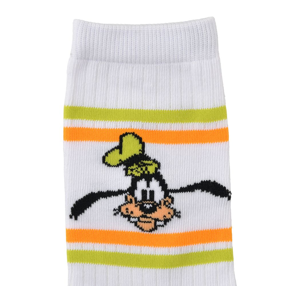グーフィー 靴下 リブ ホワイト 23～25 GOOFY FASHION 2026