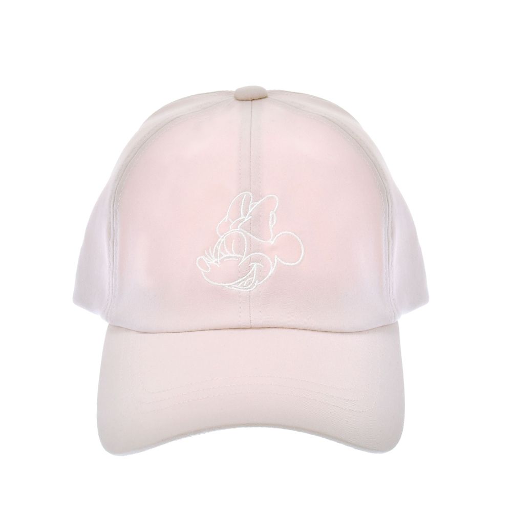 ミニー 帽子・キャップ 刺しゅう リボン ピンク 58