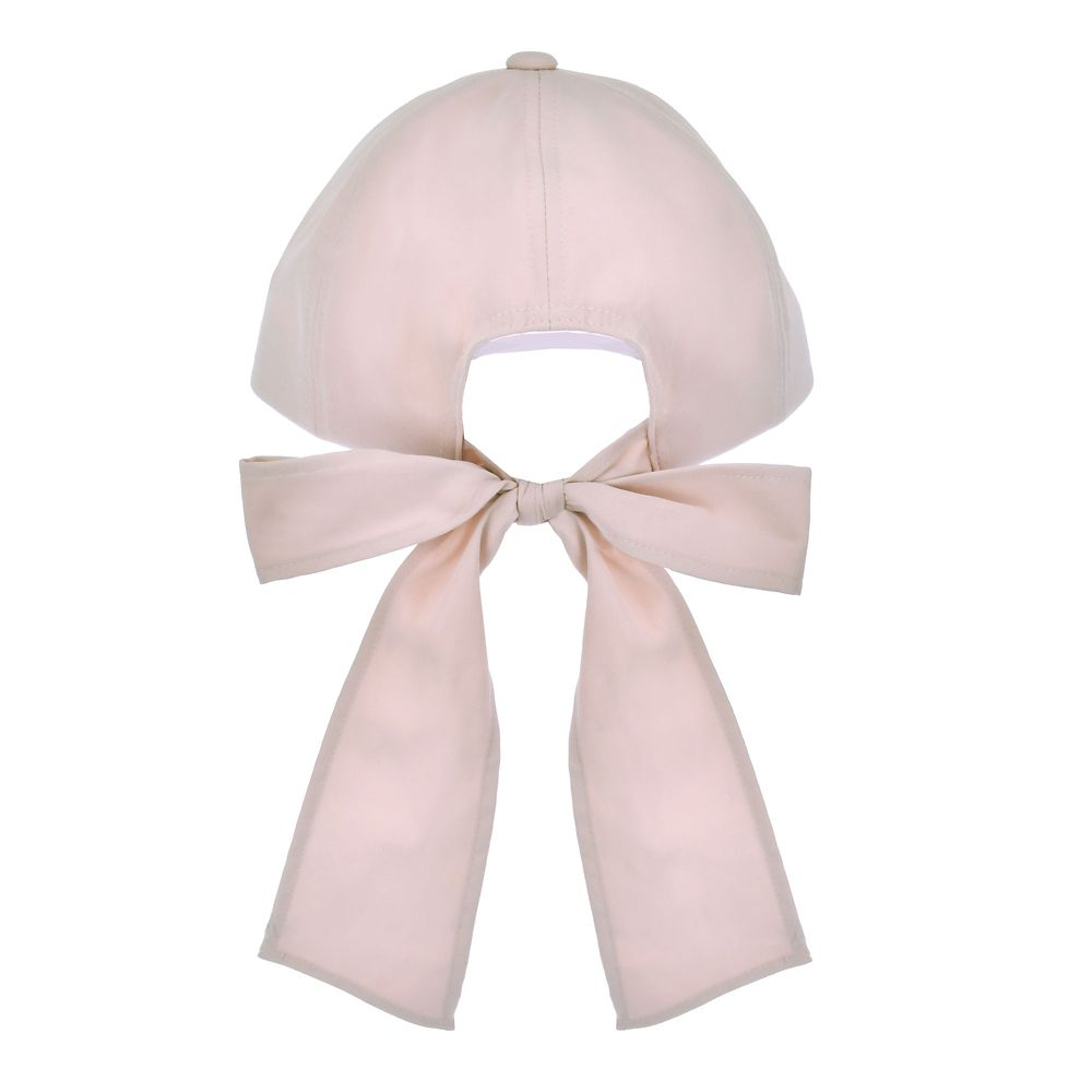 ミニー 帽子・キャップ 刺しゅう リボン ピンク 58