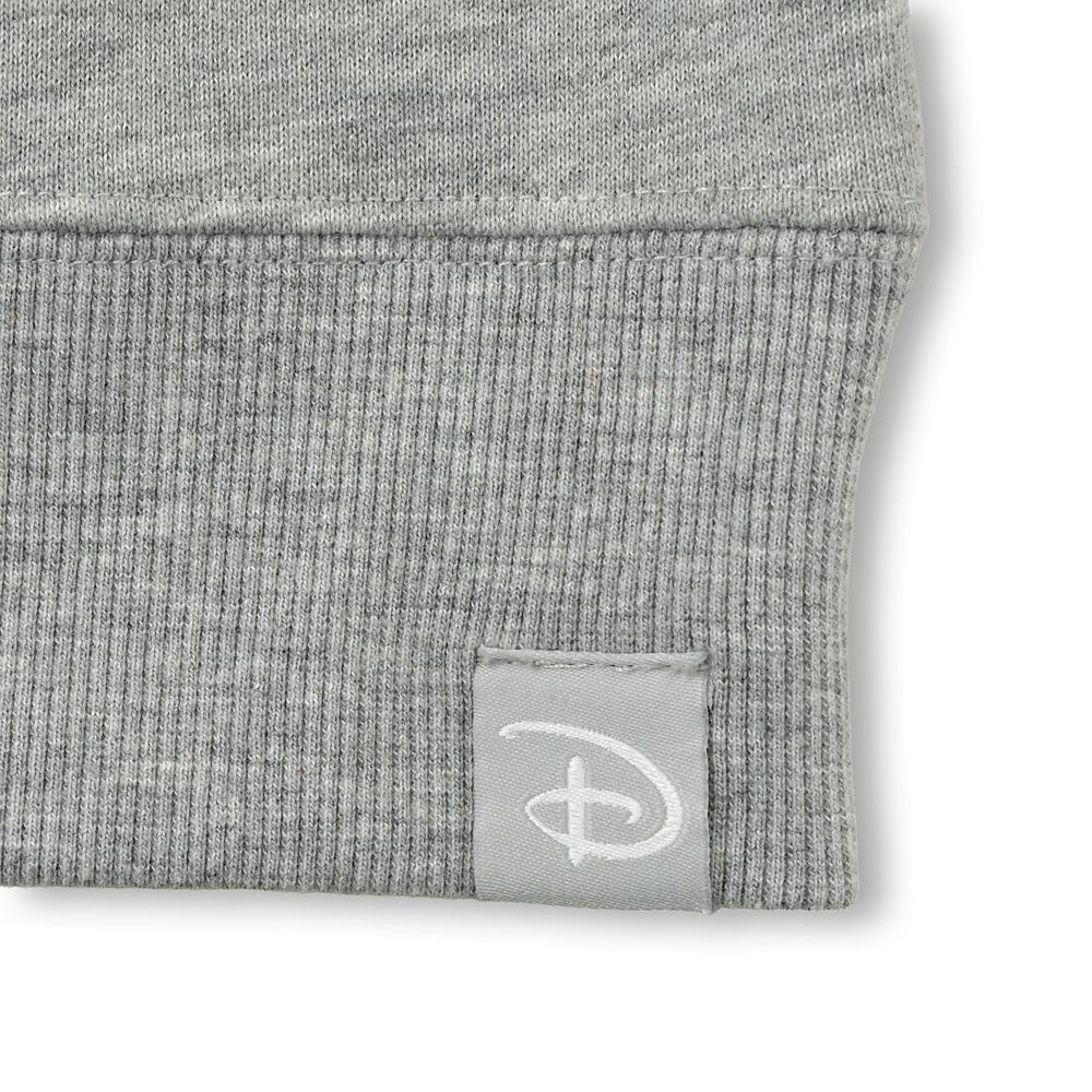 ミッキー 長袖パーカー スタンディングポーズ グレー MAGICAL LABEL