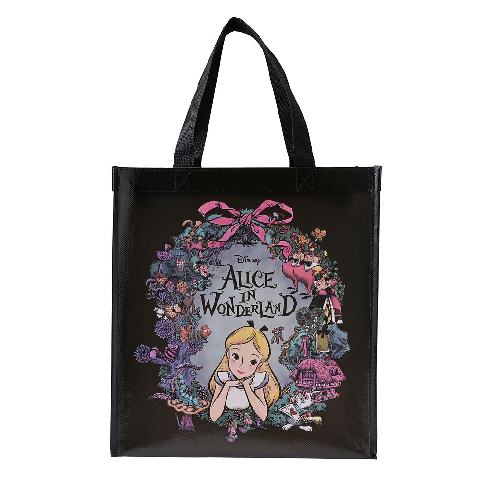 ふしぎの国のアリス ショッピングバッグ・エコバッグ DISNEY ALICE IN WONDERLAND 75TH ANNIVERSARY