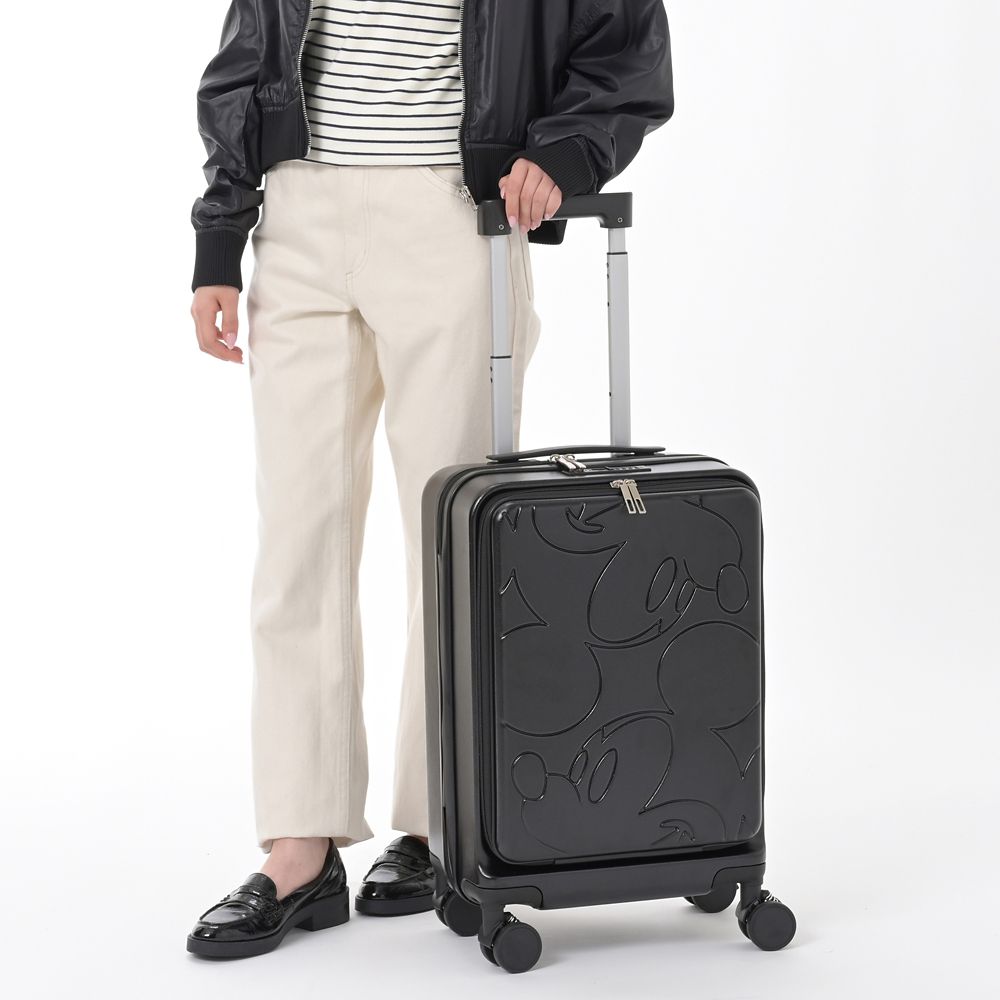 ミッキー スーツケース(S) フック付き ブラック Disney Disney Magical Travel