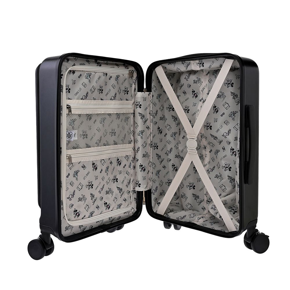 ミッキー スーツケース(S) フック付き ブラック Disney Disney Magical Travel