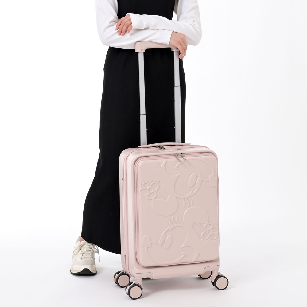 ミニー スーツケース(S) フック付き ピンク Disney Magical Travel