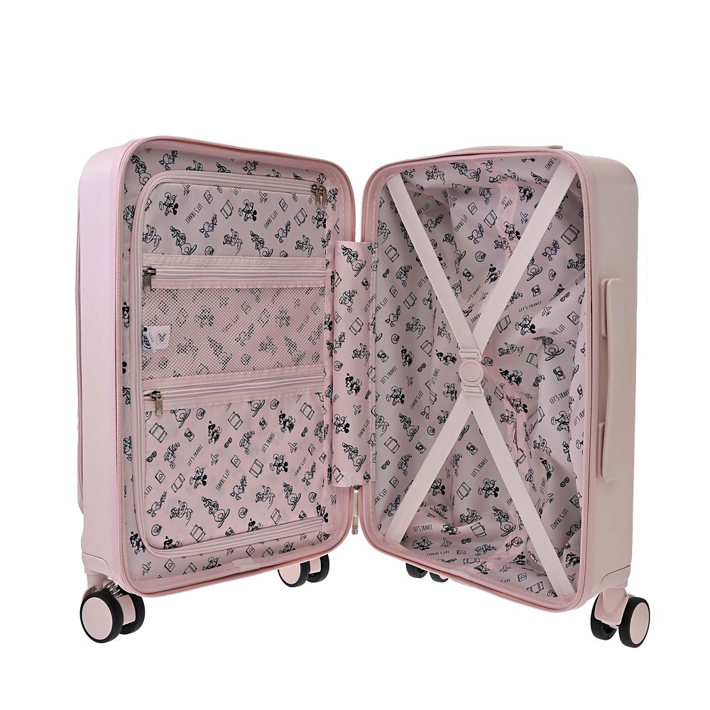 ミニー スーツケース(S) フック付き ピンク Disney Magical Travel