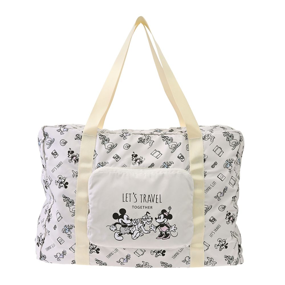 ミッキー＆フレンズ トートバッグ 折りたたみ式 ポケッタブル Disney Magical Travel