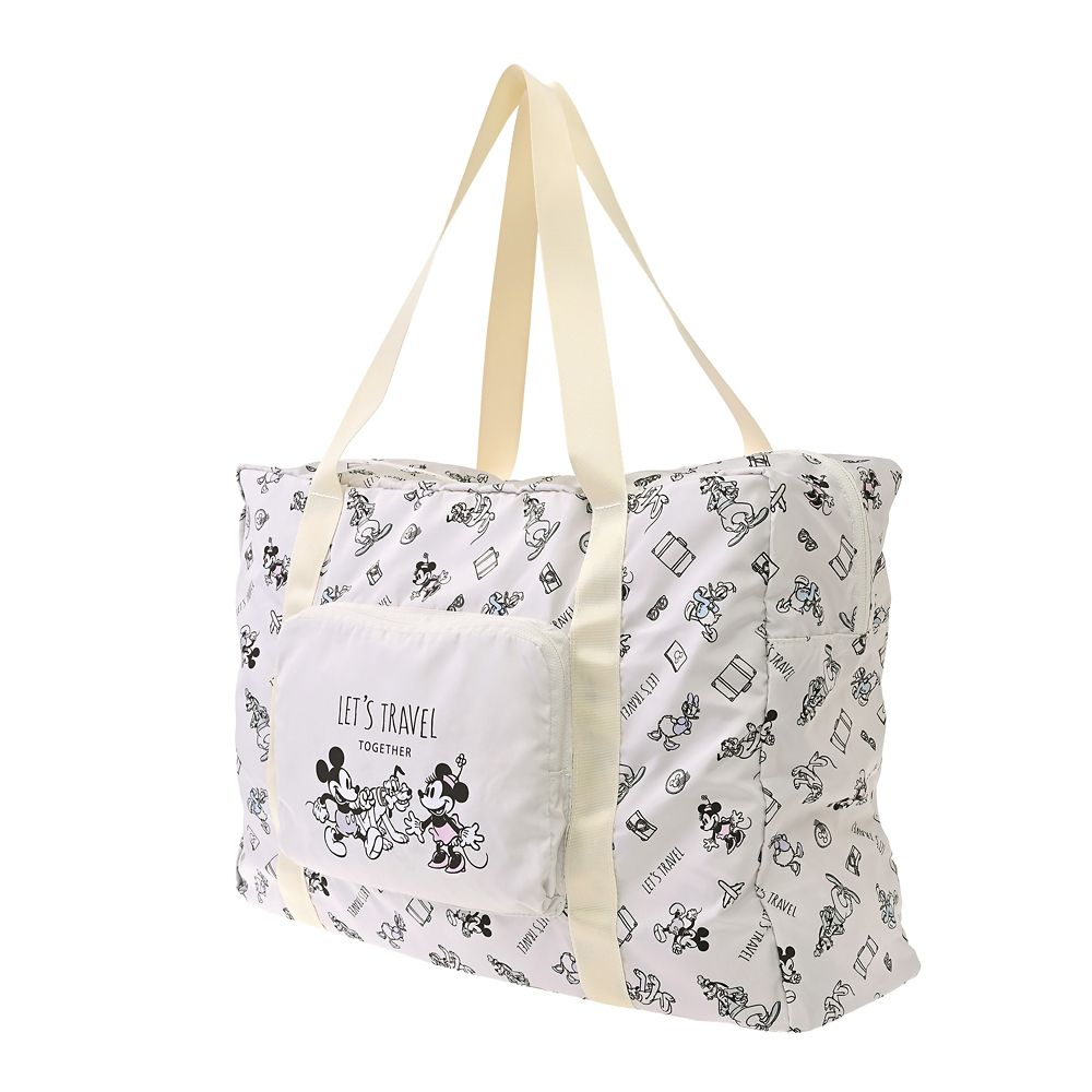 ミッキー＆フレンズ トートバッグ 折りたたみ式 ポケッタブル Disney Magical Travel