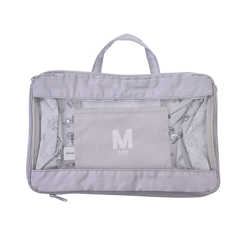 ミッキー 衣類圧縮収納ポーチ(M) 2ルーム 折りたたみ式 Disney Magical Travel