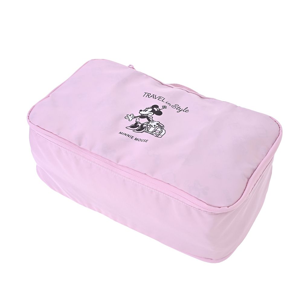 ミニー 衣類圧縮収納ポーチ(S) 折りたたみ式 Disney Magical Travel