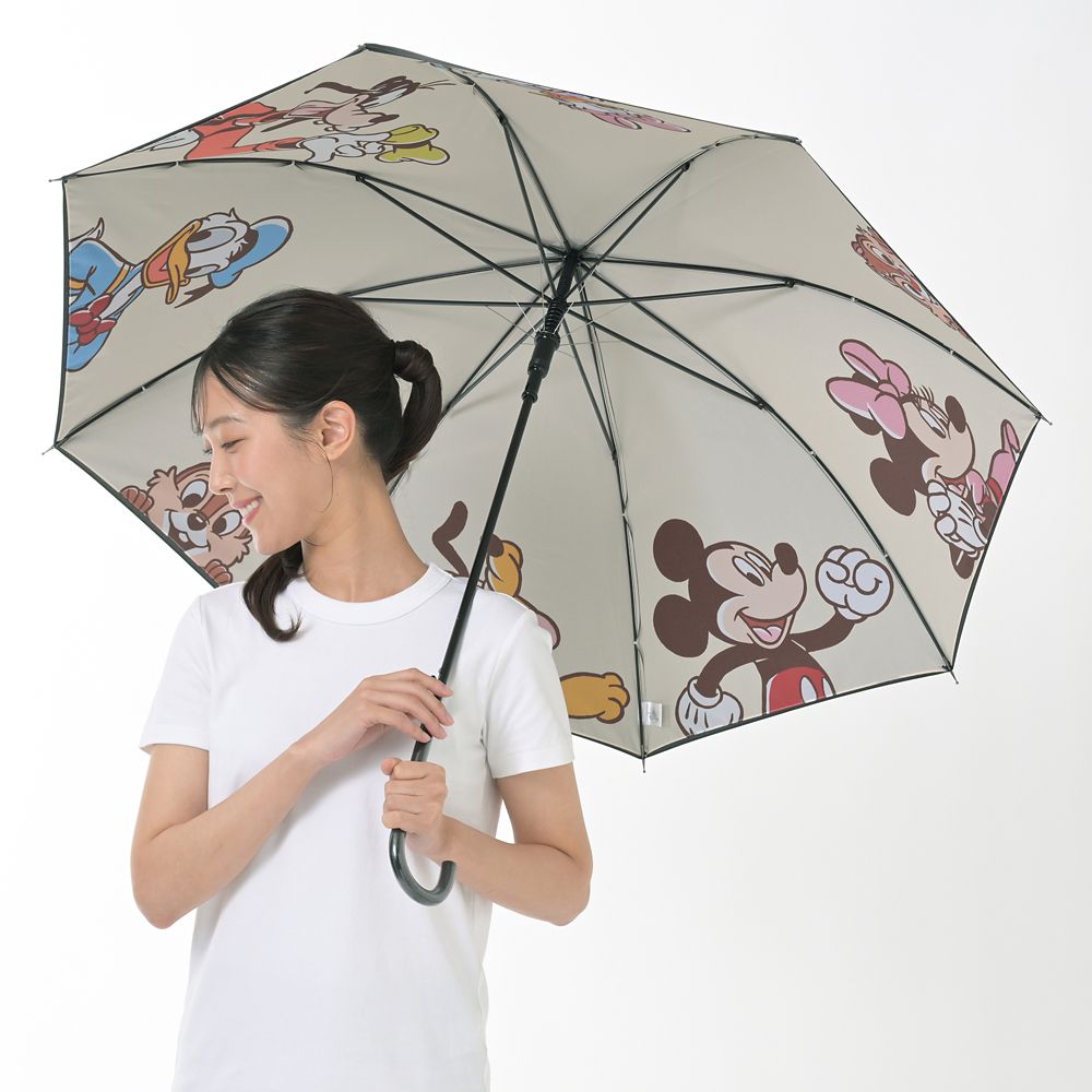 ミッキー＆フレンズ 長傘 ジャンプ式 RAINY DAY