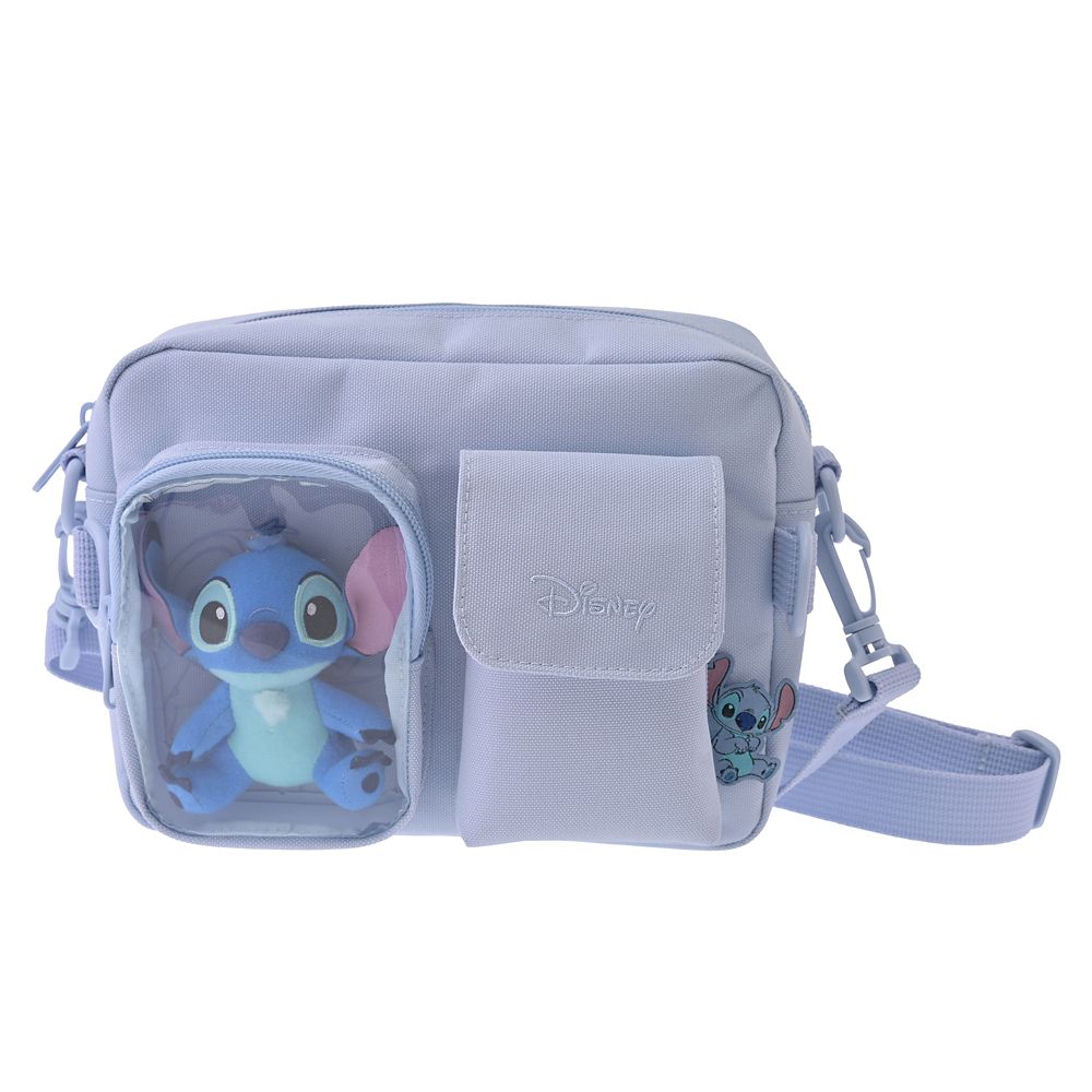 スティッチ ショルダーバッグ クリア窓 Casual Bag