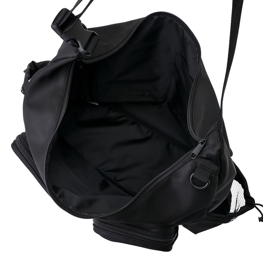 ミッキー ショルダーバッグ フロントポケット フェイス 刺しゅう Casual Bag