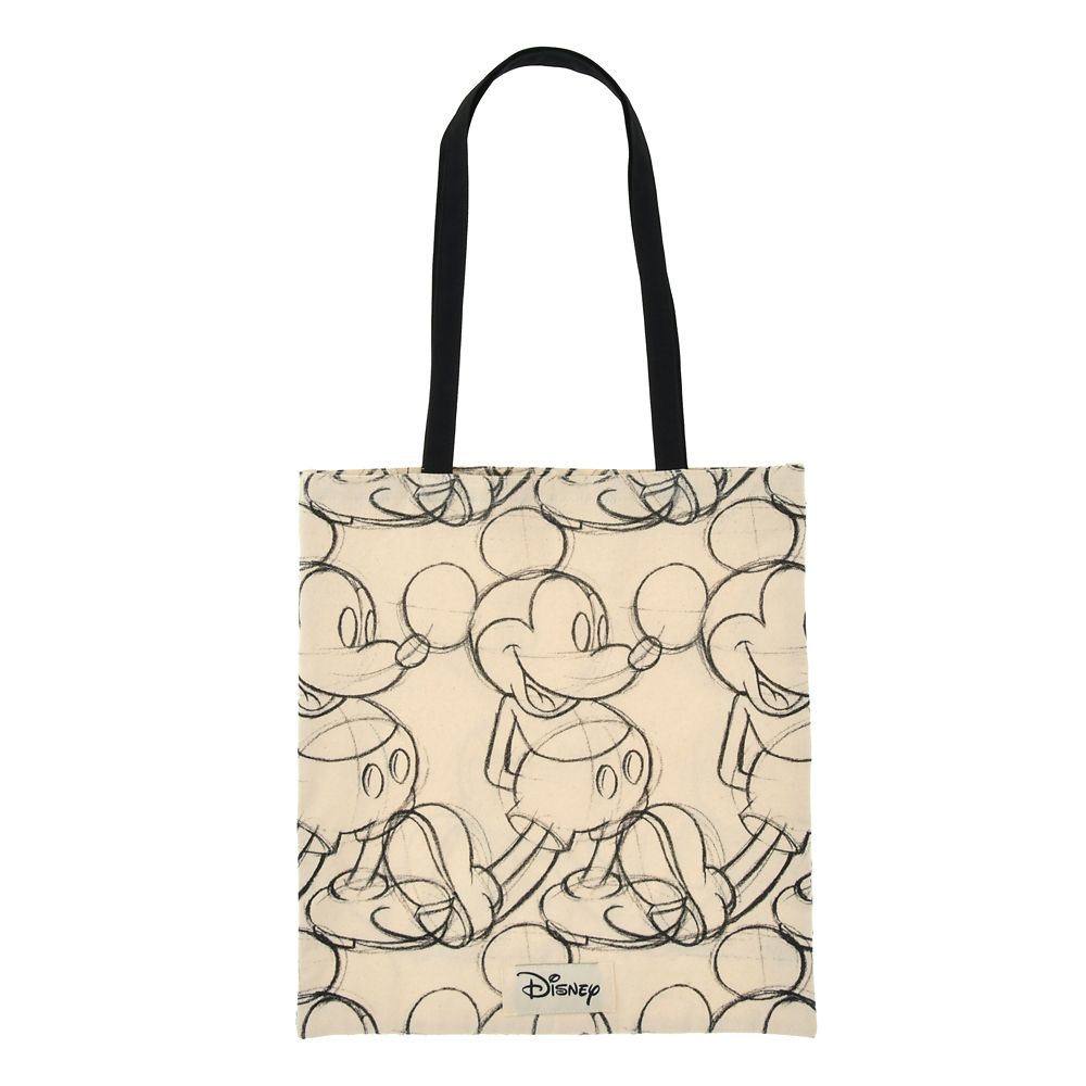 ミッキー トートバッグ スタンディングポーズ スケッチ MAGICAL LABEL