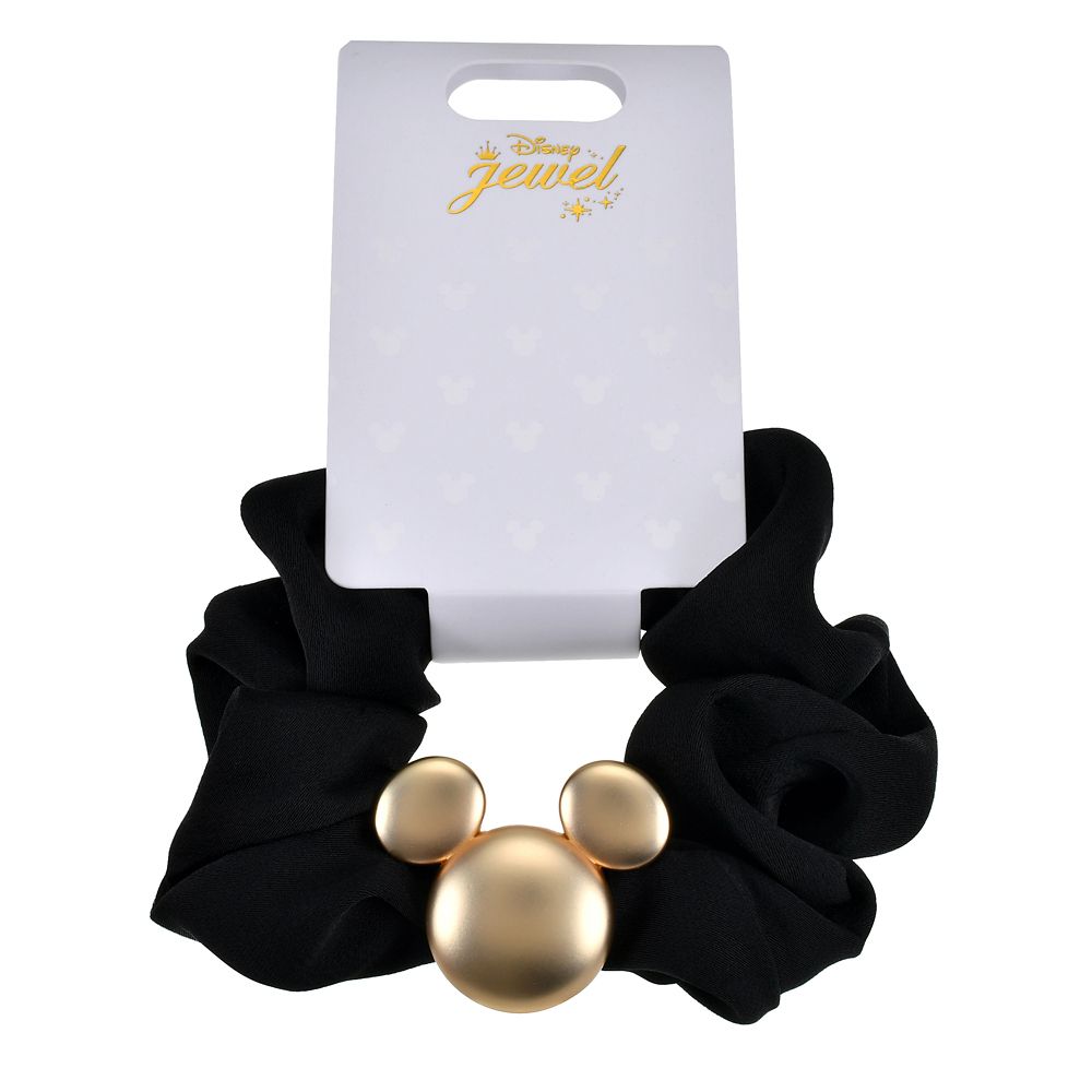 ミッキー シュシュ アイコン メタルモチーフ