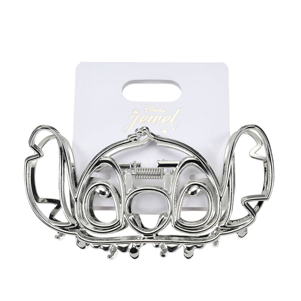 スティッチ ヘアクリップ フェイス メタルカラー