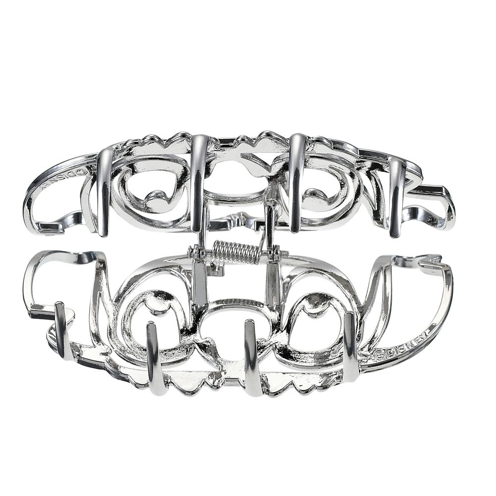 スティッチ ヘアクリップ フェイス メタルカラー