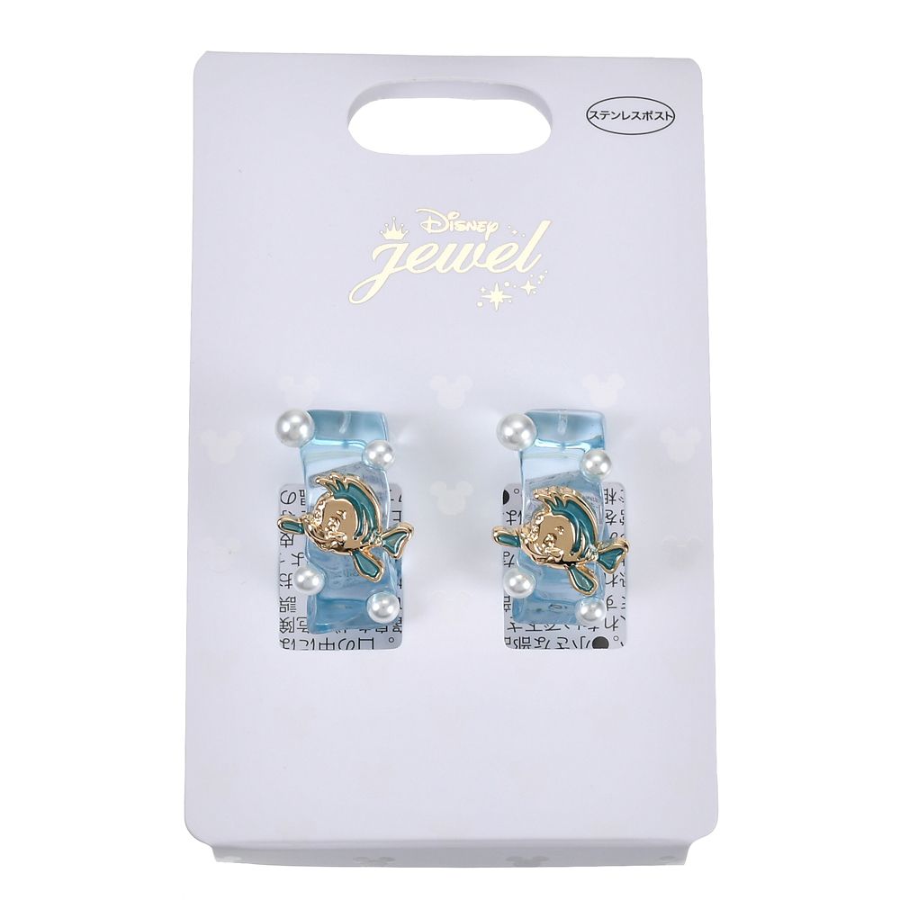 フランダー ピアス クリア フープ風