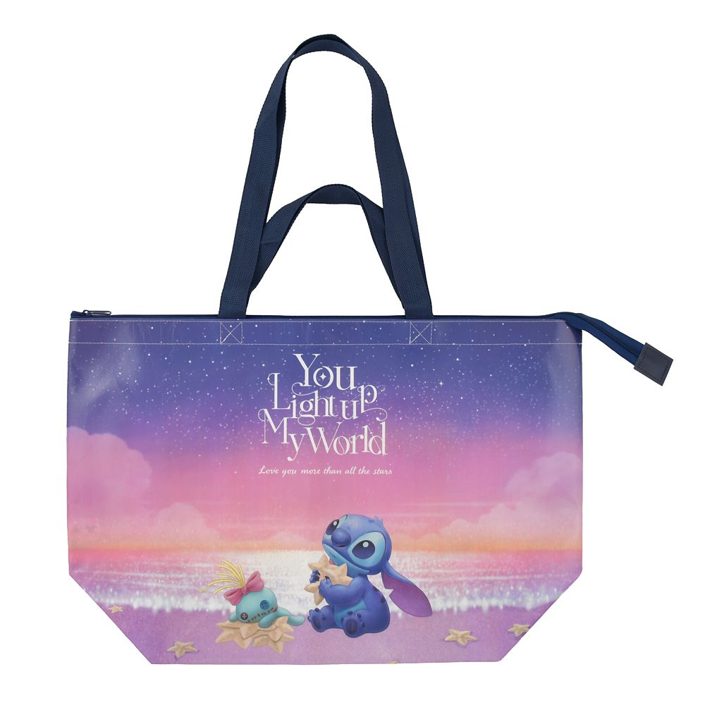 スティッチ＆スクランプ ショッピングバッグ・エコバッグ(L) Disney Stitch Day Collection
