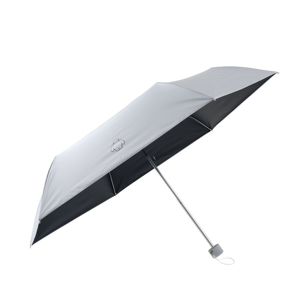 【5月1日発売】ベイマックス 折りたたみ傘 晴雨兼用 ポーチ入り ワンポイント SHINY DAY