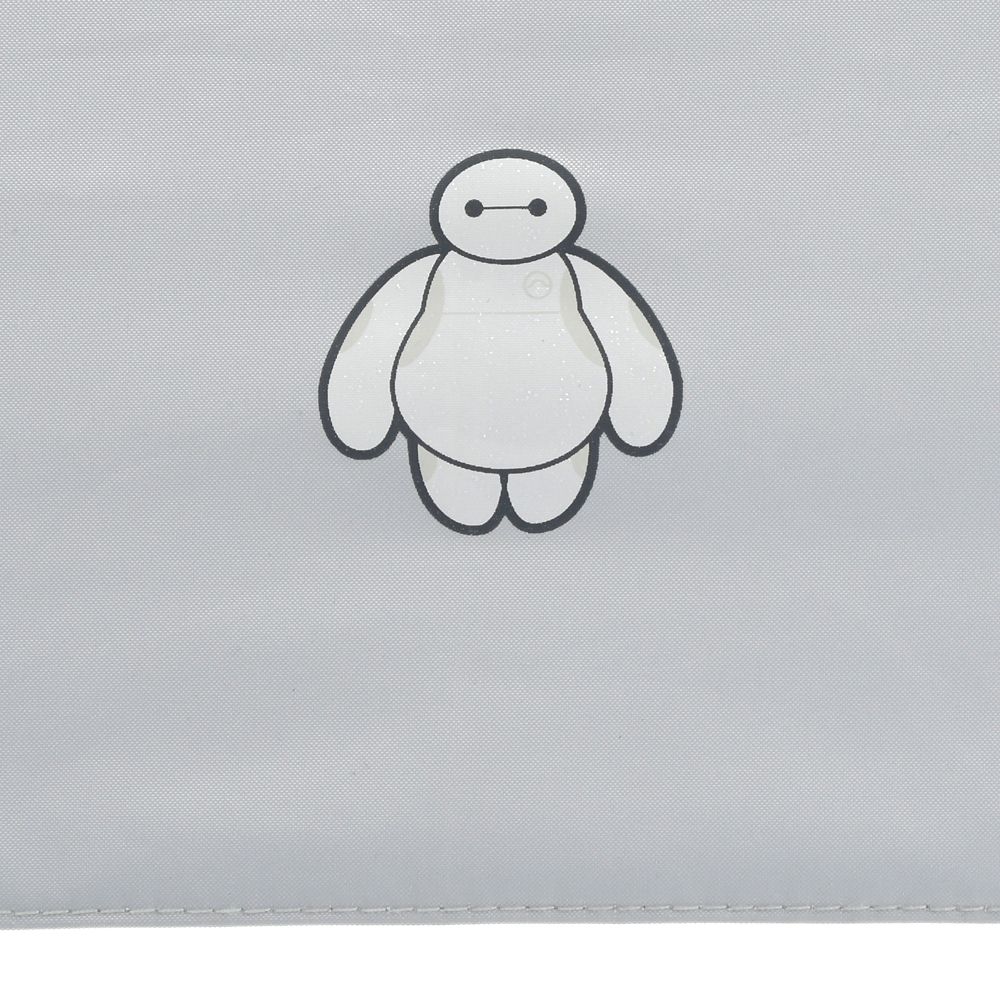 【5月1日発売】ベイマックス 折りたたみ傘 晴雨兼用 ポーチ入り ワンポイント SHINY DAY