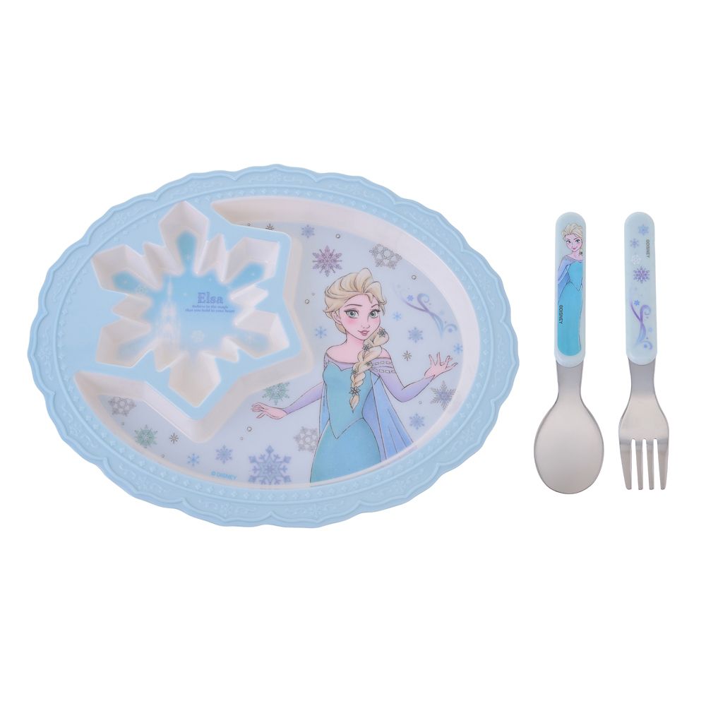 【キッズ用】エルサ プレート セット レリーフ