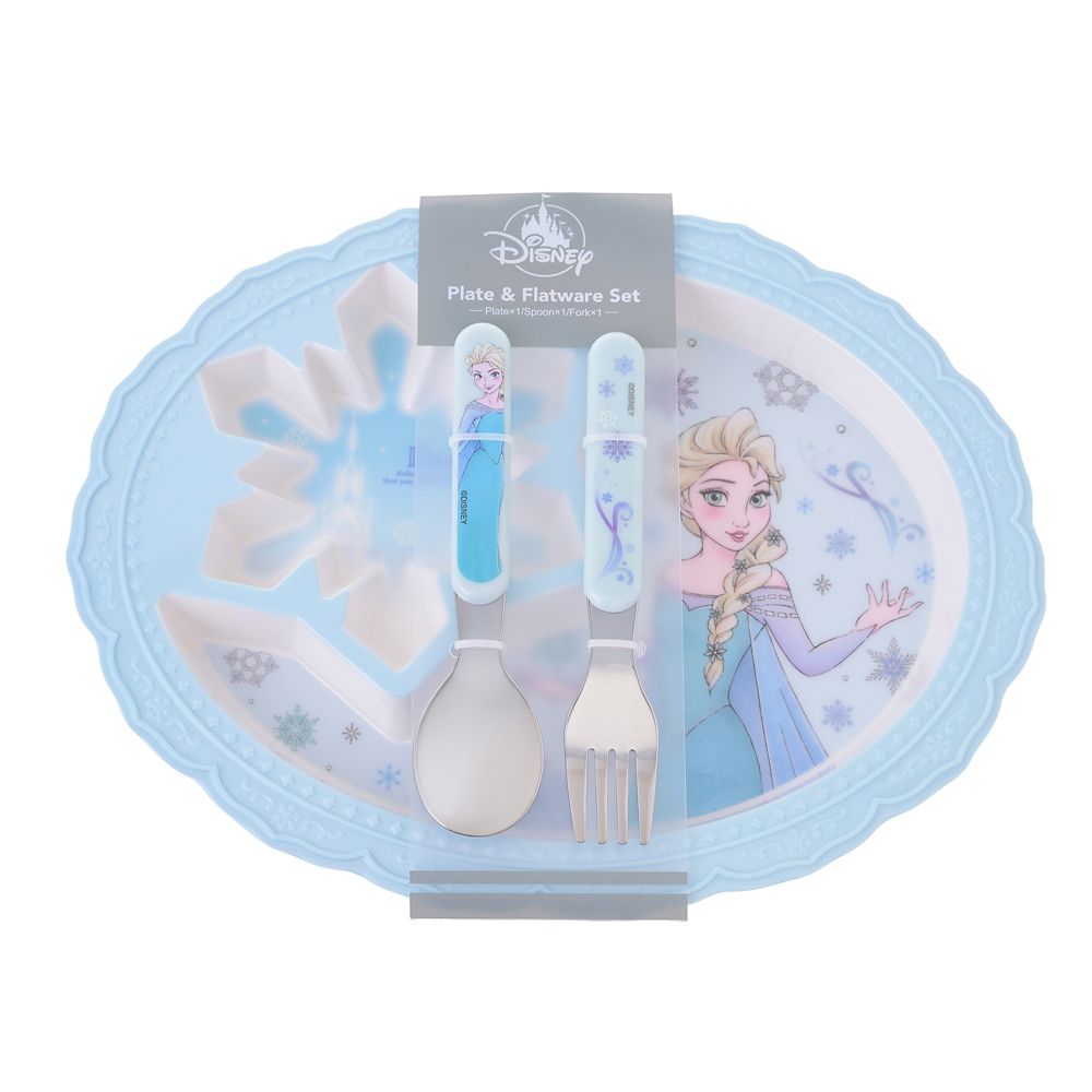 【キッズ用】エルサ プレート セット レリーフ