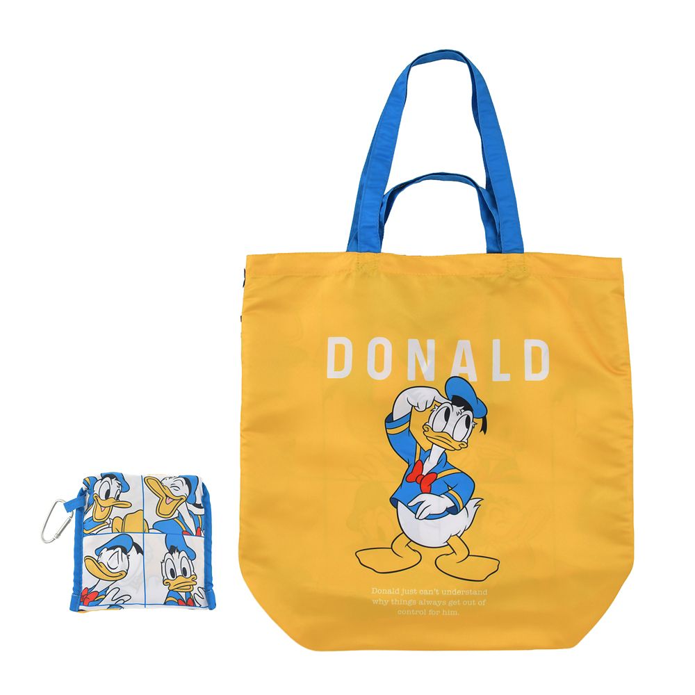 ドナルド ショッピングバッグ・エコバッグ カラビナ付き