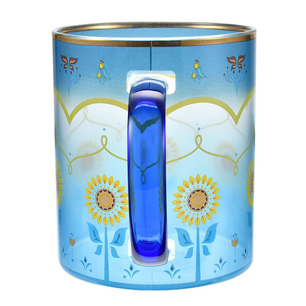 アナ マグカップ 耐熱ガラス FROZEN FEVER