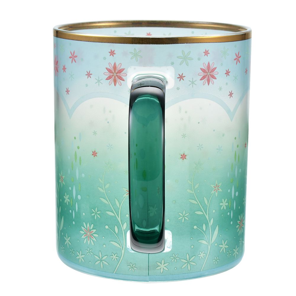 エルサ マグカップ 耐熱ガラス FROZEN FEVER