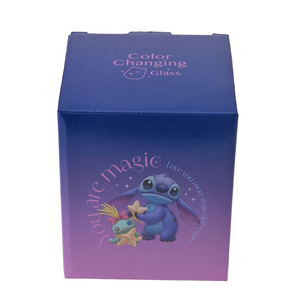 スティッチ＆スクランプ グラス カラーチェンジ Disney Stitch Day Collection