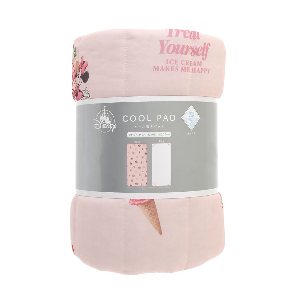ミニー 敷きパッド 接触冷感 サマースイーツ Disney Cool Goods