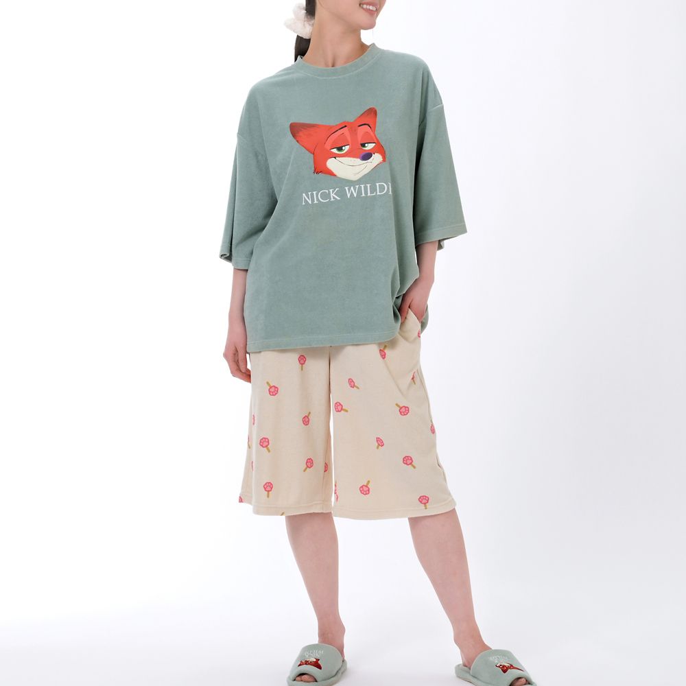 ニック・ワイルド 半袖パジャマ パイル L ルームウェア
