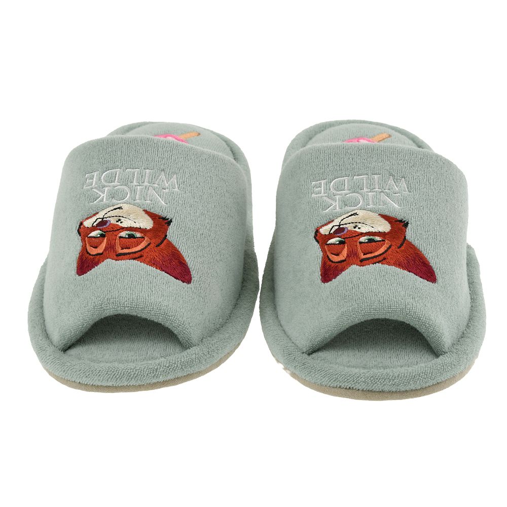 ニック・ワイルド ルームシューズ パイル グリーン 22～24 ルームウェア