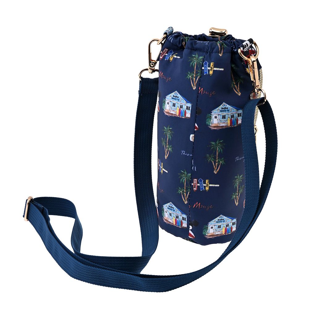 ミッキー ペットボトルカバー ストラップ付き サマーホリデー Drinkware