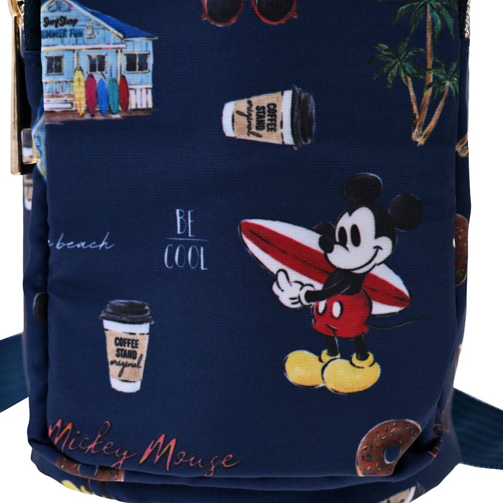 ミッキー ペットボトルカバー ストラップ付き サマーホリデー Drinkware