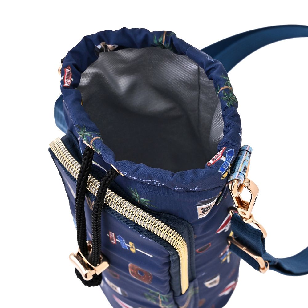 ミッキー ペットボトルカバー ストラップ付き サマーホリデー Drinkware