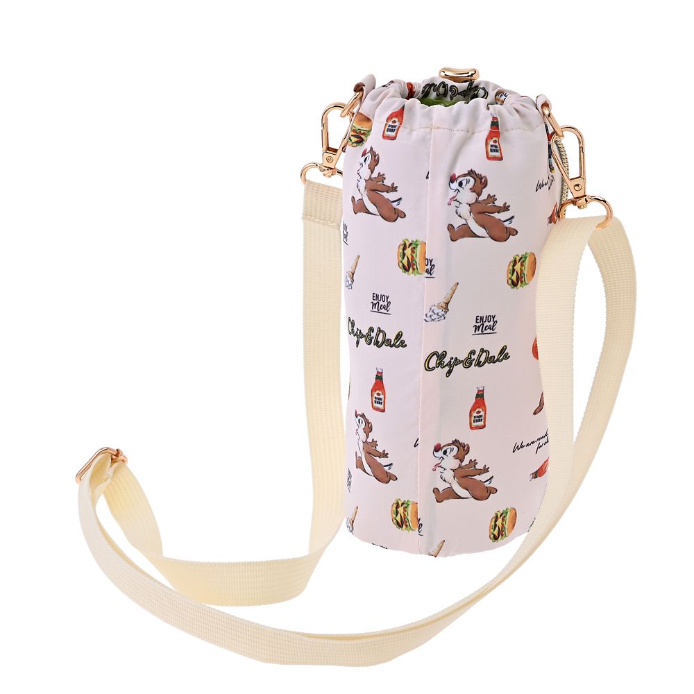 チップ＆デール ペットボトルカバー ストラップ付き サマーホリデー Drinkware