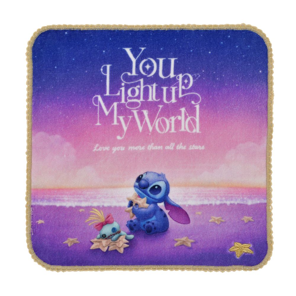スティッチ＆スクランプ ミニタオル Disney Stitch Day Collection
