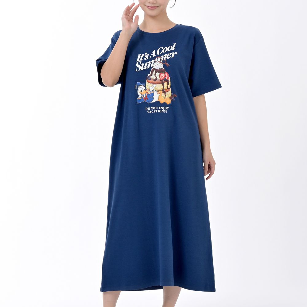 ドナルド 半袖ワンピース ルームウェア サマースイーツ Disney Cool Goods