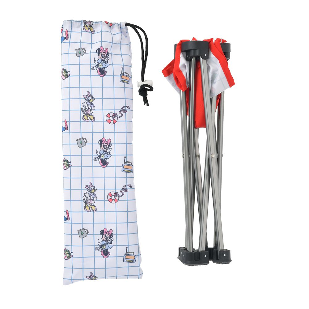 ミッキー＆フレンズ チェア 折りたたみ式 ポーチ入り DISNEY LEISURE TIME