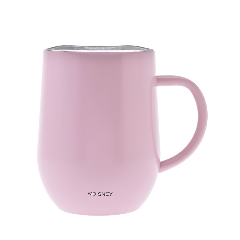 ミニー マグカップ ふた付き ステンレス Black＆Flower Drinkware