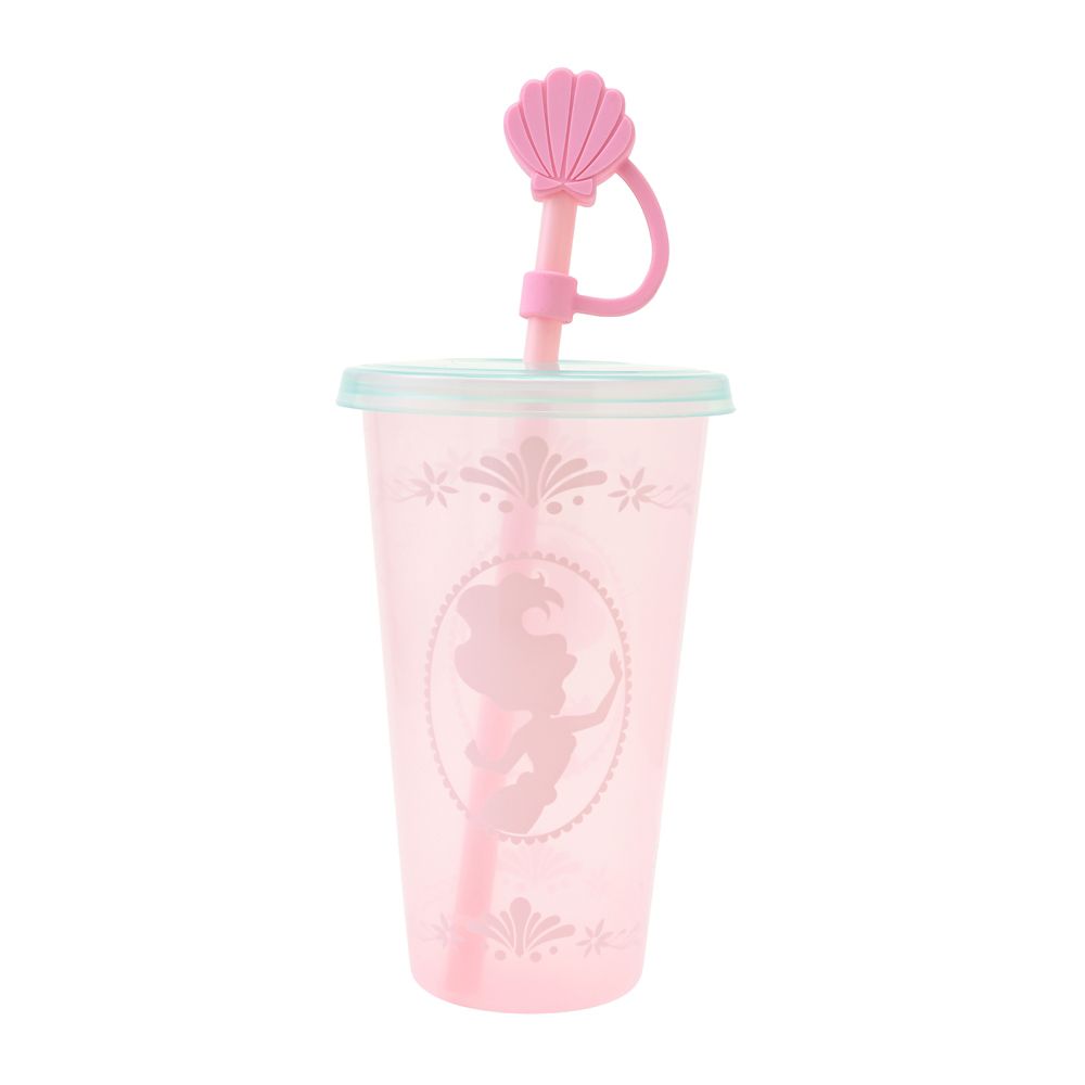 アリエル タンブラー カラーチェンジ ストローキャップ付き プリンセスシルエット Drinkware