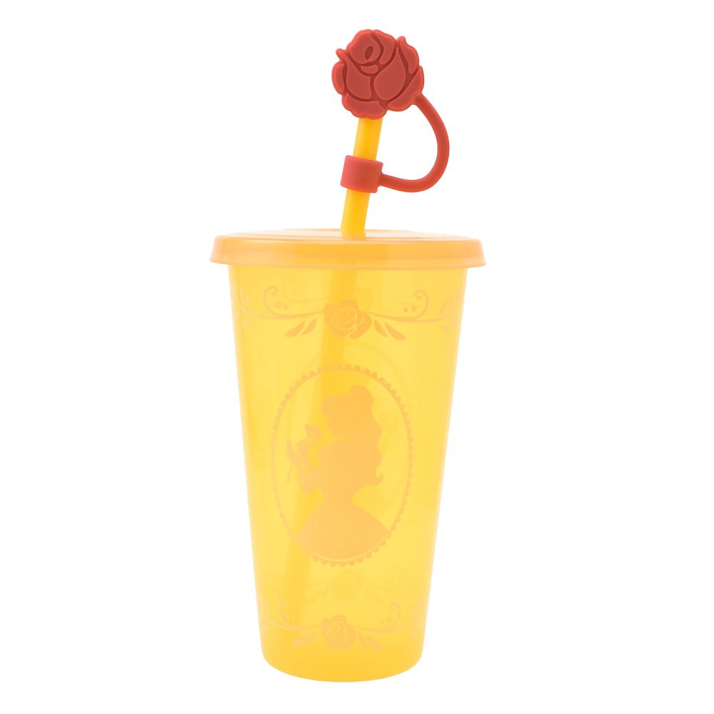 ベル タンブラー カラーチェンジ ストローキャップ付き プリンセスシルエット Drinkware