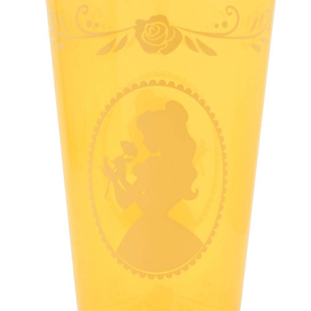ベル タンブラー カラーチェンジ ストローキャップ付き プリンセスシルエット Drinkware