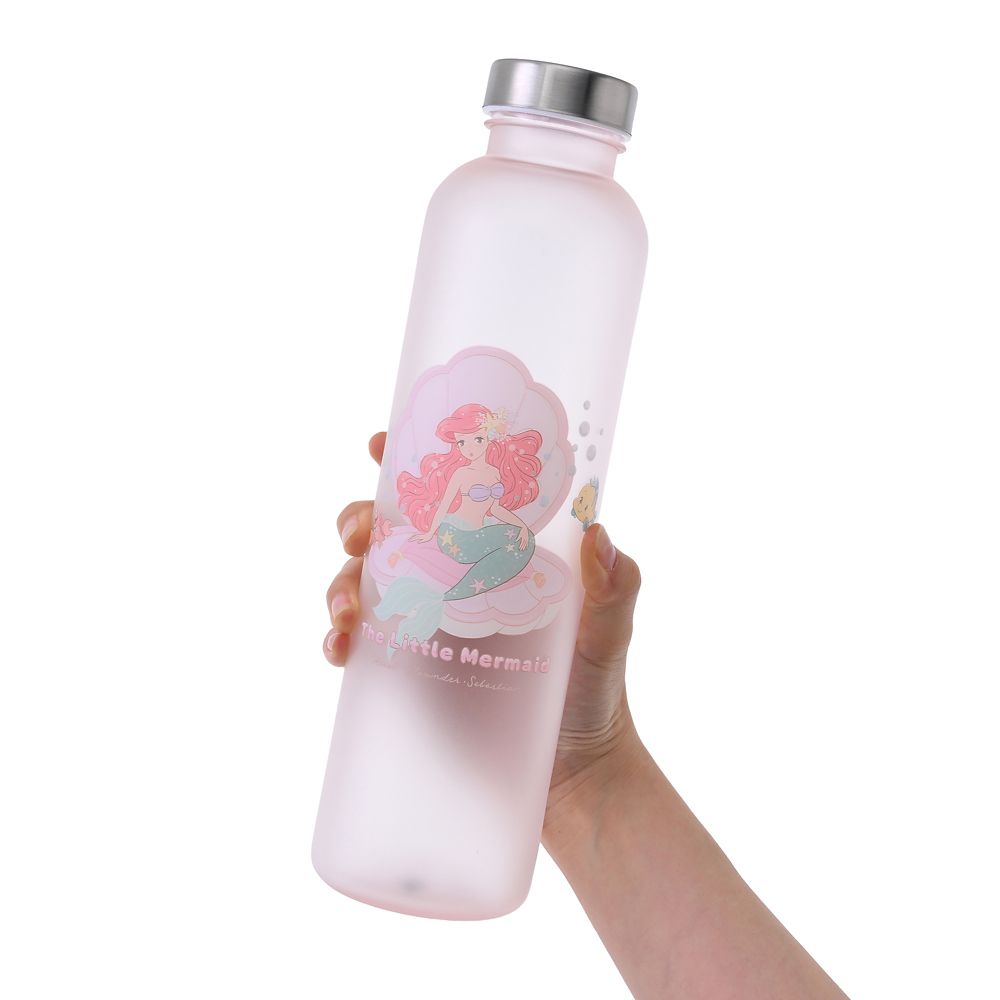 アリエル、フランダー、セバスチャン 水筒・ウォーターボトル フロスト リトル・マーメイド Illustrated by mikko