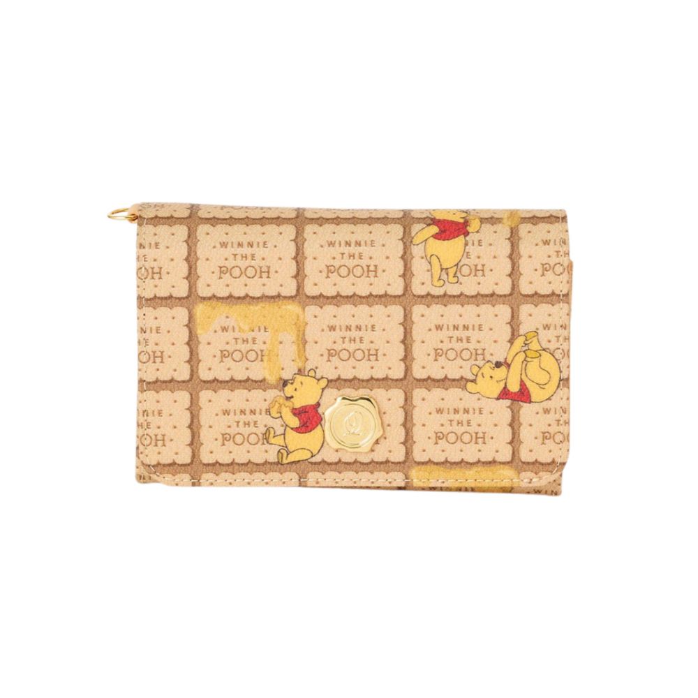 【キューポット】プー/ショートウォレット　ハニービスケット