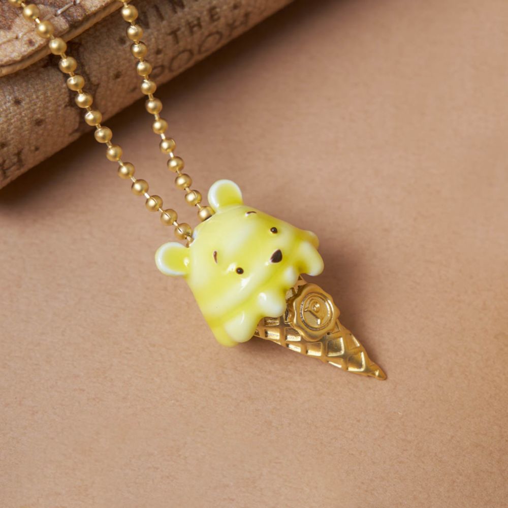 【キューポット】プー/ネックレス　ハニーレモンシャーベット